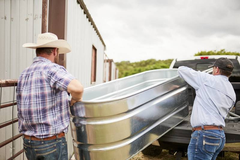 Oval Tank 1.8m Stock Tank