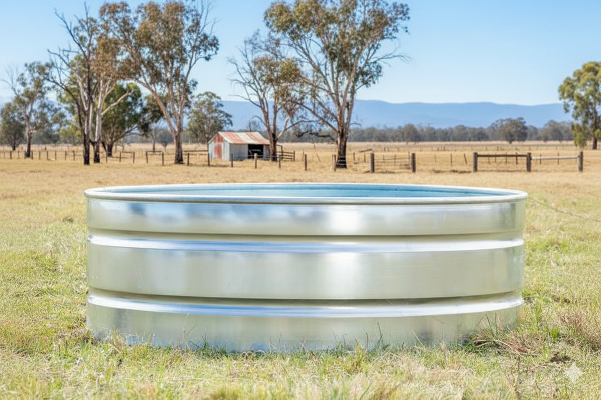 The Round Architectural Plunge – Stock Tanks Australia