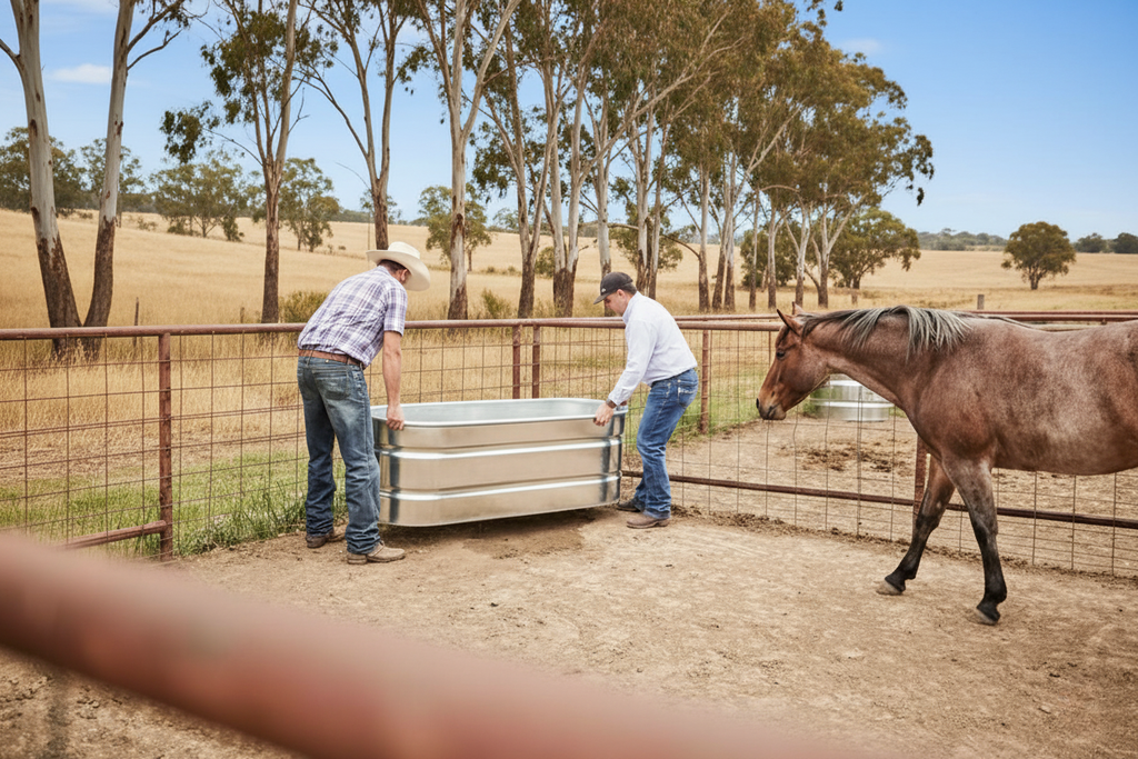 Oval Tank 1.8m Stock Tank
