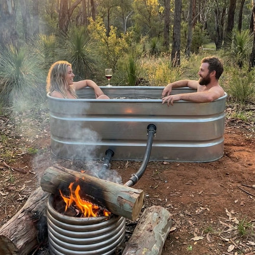 Wood Fire Coil Kit for Stock Tanks